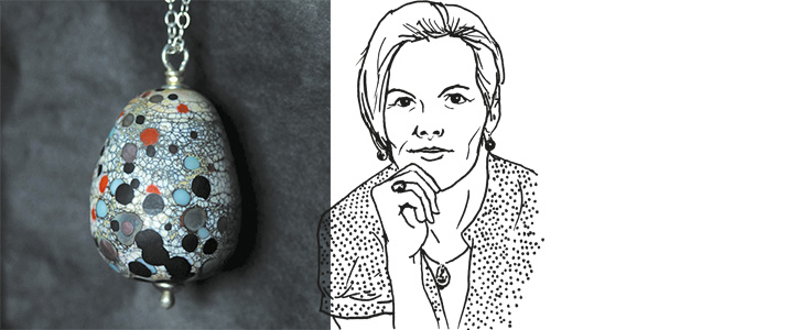 Necklet Turquoise Ballon. ©Catherine C