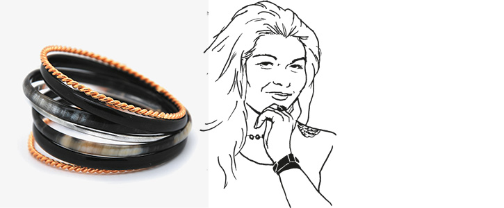 Excellence gold and silver, dark horn. L’Artisan créateur ©DR